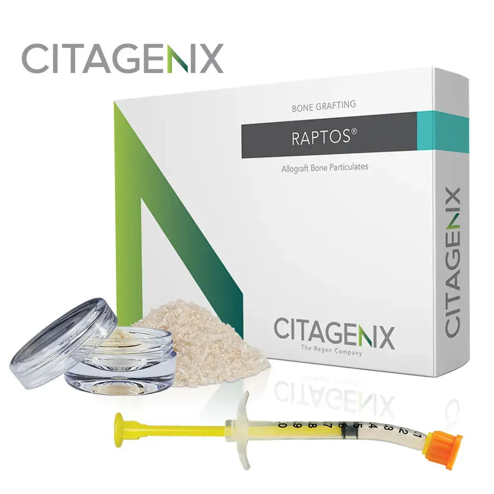 Raptos Cortico-Cancellous Allograft in 0.25-1mm Jar Citagenix