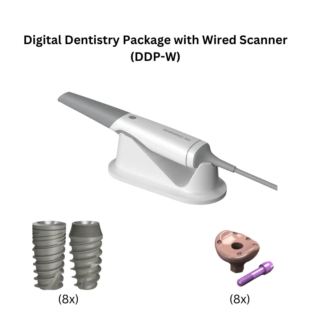 Digital Dentistry Package with Wired Oral Scanner Shining 3D Technology Inc.