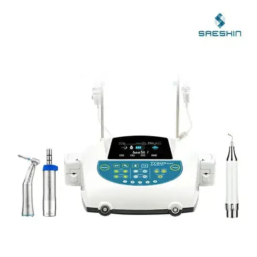 Saeshin TRAUS SUS10 LED Optic Implant Motor with Optic 20 1 Contra-angle HP & Piezo Set Saeshin America