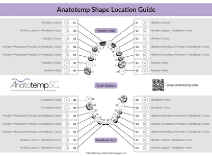 AnatotempSC Healing Abutments (DDI-0xSC series) Buckeye Medical Technologies, LLC