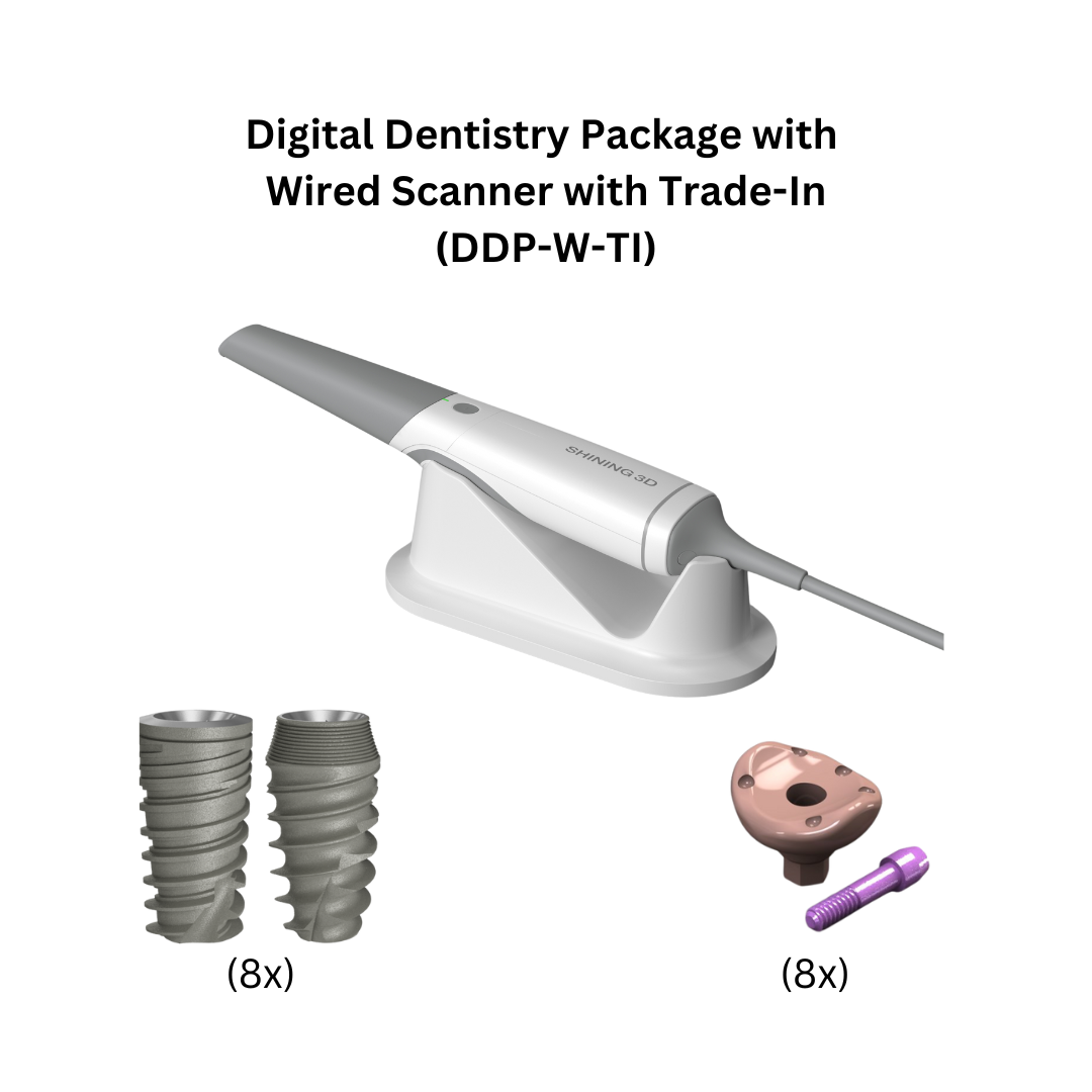 Digital Dentistry Package with Wired Oral Scanner (with Trade-In)