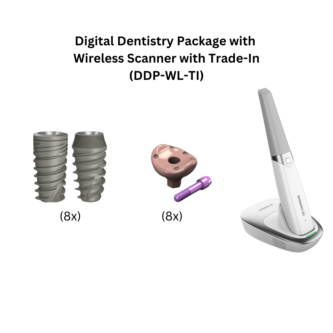 Digital Dentistry Package with Wireless Oral Scanner (with Trade-In)