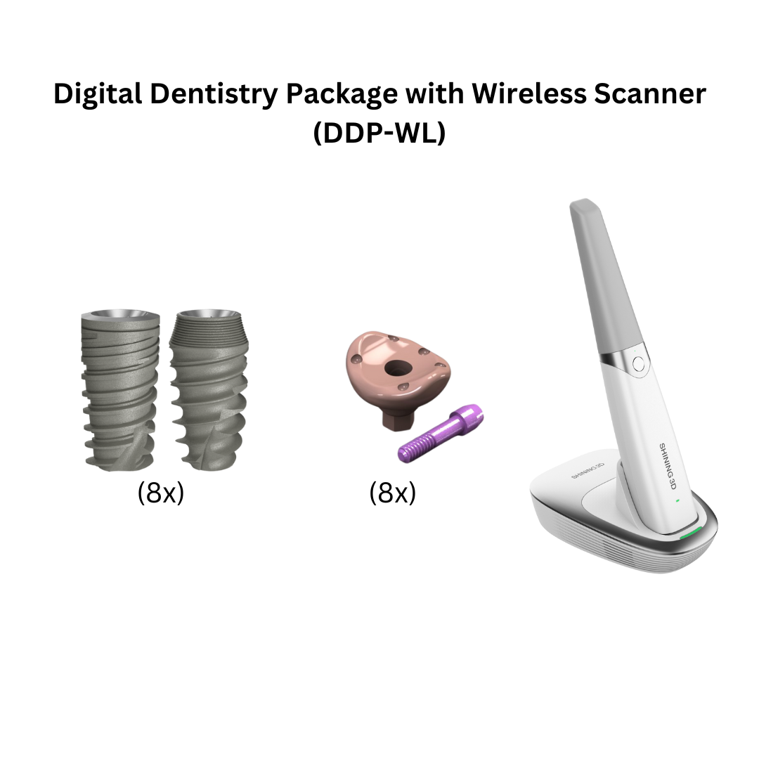 Digital Dentistry Package with Wireless Oral Scanner