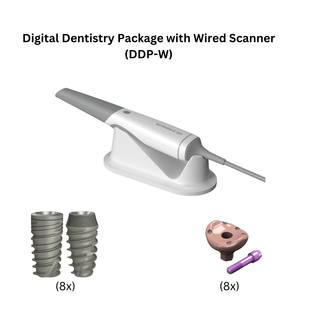 Digital Dentistry Package with Wired Oral Scanner