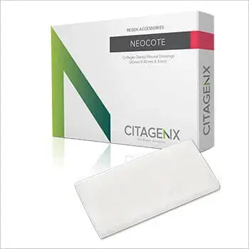 Neocote 20x40x3mm Bovine dermis collagen foam, 5 units/Box Citagenix