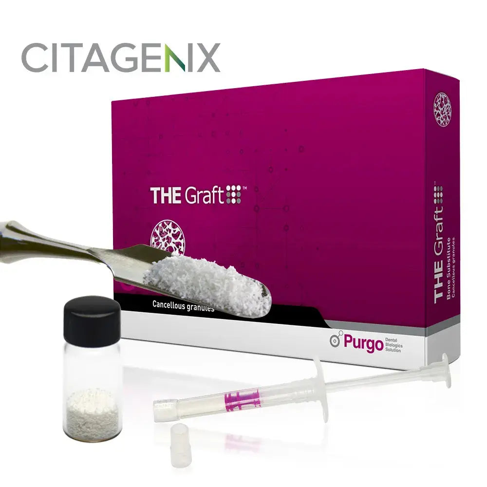 THE Graft‚ Collagen Block Type, 7x7x7mm(0.34cc) , 0.25g, 1 block/Box Citagenix